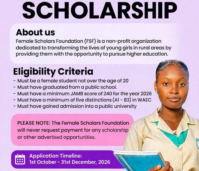 female scholars foundation