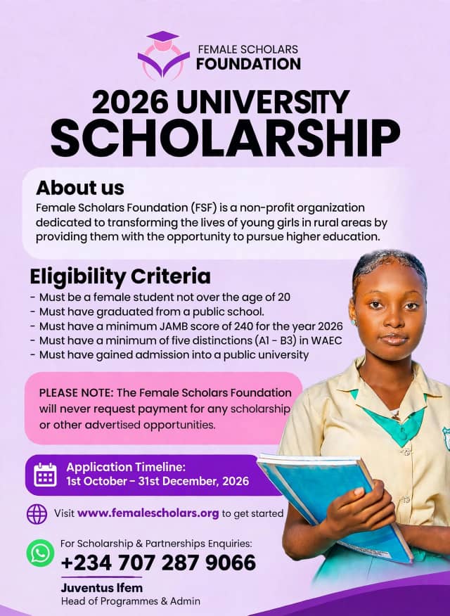 femalescholarsfoundation female scholars foundation